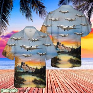 Cessna 750 Citation X Summer Hawaiian Shirt Product Photo 1