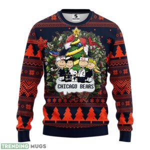 Chicago Bears Snoopy Dog Christmas Ugly Sweater 3D Christmas Sweater For Men Women Christmas Gift For Sport Team Product Photo 1