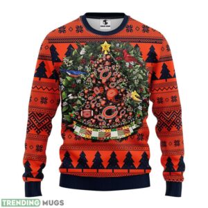 Chicago Bears Tree Ball Christmas Ugly Sweater 3D Christmas Sweater For Men Women Christmas Gift For Sport Team Product Photo 1