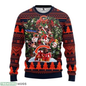 Chicago Bears Tree Ugly Christmas Sweater Holiday Gift For Sport Fans Product Photo 1
