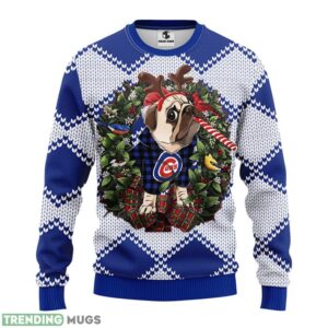 Chicago Cubs Pub Dog Christmas Ugly Sweater 3D Christmas Sweater For Men Women Christmas Gift For Sport Team Product Photo 1