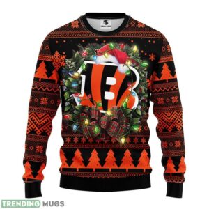 Cincinnati Bengals AOP Ugly Christmas Sweater Christmas Holiday Gift For Fans Product Photo 1