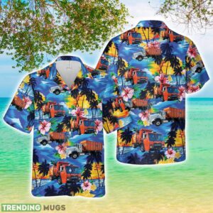 Curbside Waste Vehicles Hawaiian Shirt Beach Holiday Product Photo 1
