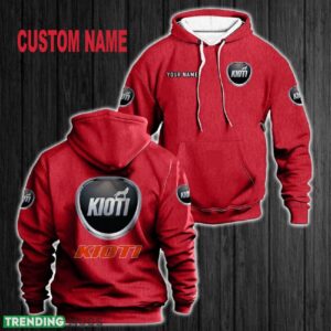 Custom Name Kioti 3D Hoodie Red All OVer Print For Men Women Gift Christmas 2024 - Custom Name Kioti 3D Hoodie Red All OVer Print For Men Gift Christmas 2024