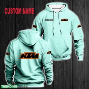 Custom Name KTM Racing 3D Hoodie All OVer Print For Men Women Gift Christmas 2024 - Custom Name KTM Racing 3D Hoodie Red All OVer Print For Men Gift Christmas 2024