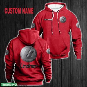 Custom Name Lindner 3D Hoodie Red All OVer Print For Men Women Gift Christmas 2024 - Custom Name Lindner 3D Hoodie Red All OVer Print For Men Gift Christmas 2024