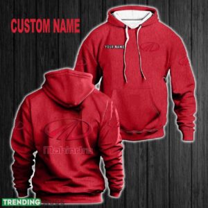 Custom Name Mahindra 3D Hoodie Red All OVer Print For Men Women Gift Christmas 2024 - Custom Name Mahindra 3D Hoodie Red All OVer Print For Men Gift Christmas 2024