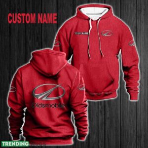 Custom Name Oldsmobile 3D Hoodie Red All OVer Print For Men Women Gift Christmas 2024 - Custom Name Oldsmobile 3D Hoodie Red All OVer Print For Men Gift Christmas 2024