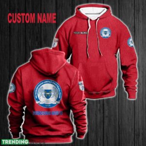 Custom Name Peterborough United F.C 3D Hoodie Red All OVer Print For Men Women Gift Christmas 2024 - Custom Name Peterborough United F.C 3D Hoodie Red All OVer Print For Men Gift Christmas 2024