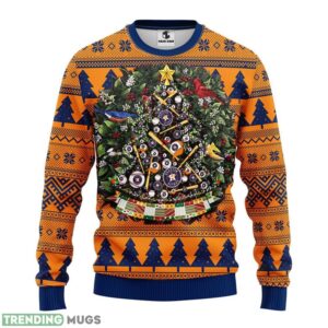Houston Astros Tree Christmas Sweater Holiday Gift For Sport Fans Product Photo 1