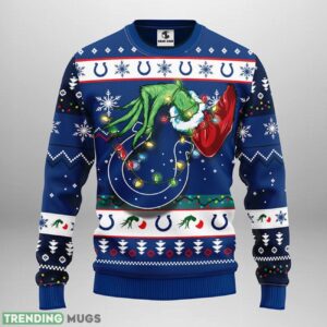 Indianapolis Colts Grinch Ugly Christmas Sweater Special Christmas Gift 3D Sweater