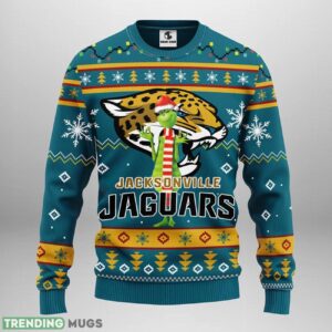 Jacksonville Jaguars Funny Grinch Ugly Christmas Sweater Special Christmas Gift Product Photo 1
