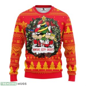 Kansas City Chiefs Snoopy Dog Ugly Christmas Sweater Special Christmas Gift 3D Sweater