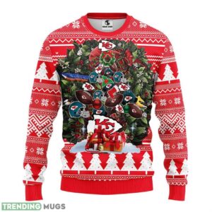 Kansas City Chiefs Tree Ugly Christmas Sweater men women Christmas Gift Product Photo 1