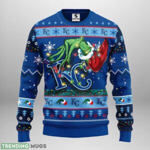 Kansas City Royals Grinch Ugly Christmas Sweater Special Christmas Gift 3D Sweater Kansas City Royals Grinch Ugly Christmas Sweater Special Christmas Gift 3D Sweater