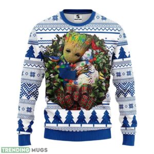 Kansas City Royals Groot Hug Ugly Christmas Sweater Special Christmas Gift 3D Sweater Kansas City Royals Groot Hug Ugly Christmas Sweater Special Christmas Gift 3D Sweater