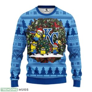 Kansas City Royals Minion Ugly Christmas Sweater Special Christmas Gift 3D Sweater Kansas City Royals Minion Ugly Christmas Sweater Special Christmas Gift 3D Sweater