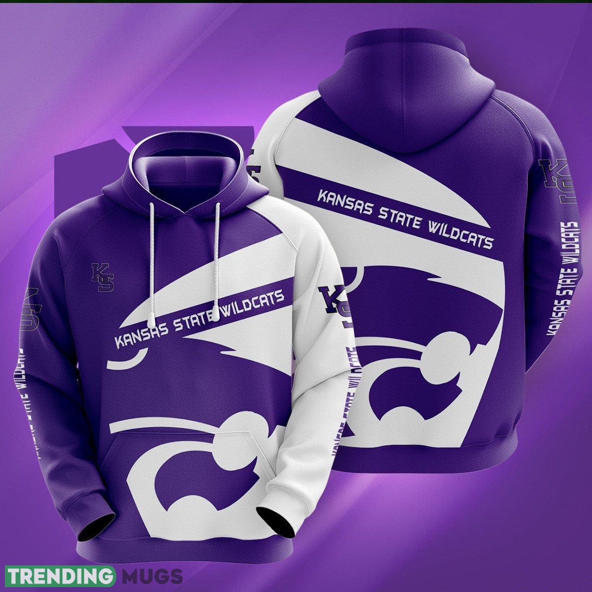 Kansas State Wildcats 3D Hoodie For Fans New Trending All OVer Print 3D All Over Print Kansas State Wildcats 3D Hoodie For Fans New Trending All OVer Print 3D All Over Print