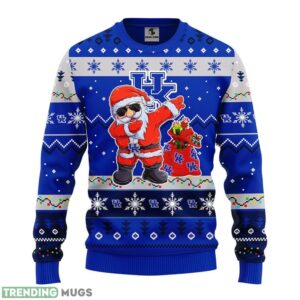 Kentucky Wildcats Dabbing Santa Claus Ugly Christmas Sweater Special Christmas Gift Product Photo 1