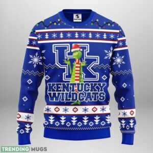 Kentucky Wildcats Funny Grinch Ugly Christmas Sweater Special Christmas Gift Product Photo 1