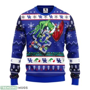 Kentucky Wildcats Grinch Ugly Christmas Sweater Special Christmas Gift 3D Sweater