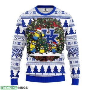Kentucky Wildcats Minion Ugly Christmas Sweater Special Christmas Gift Product Photo 1