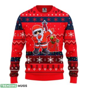 Los Angeles Angels Dabbing Santa Claus Ugly Christmas Sweater Special Christmas Gift 3D Sweater