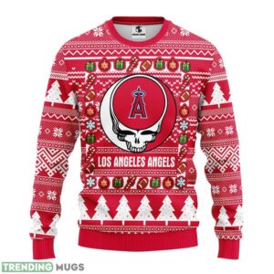 Los Angeles Angels Grateful Dead Ugly Christmas Sweater men women Christmas Gift Product Photo 1