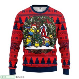 Los Angeles Angels Minion Ugly Christmas Sweater Special Christmas Gift 3D Sweater