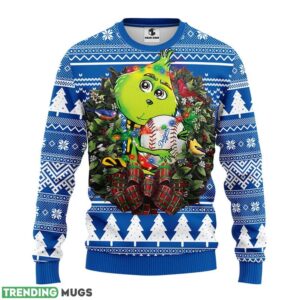 Los Angeles Dodgers Grinch Hug Ugly Christmas Sweater Special Christmas Gift 3D Sweater