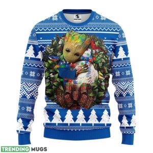 Los Angeles Dodgers Groot Hug Ugly Christmas Sweater Special Christmas Gift 3D Sweater