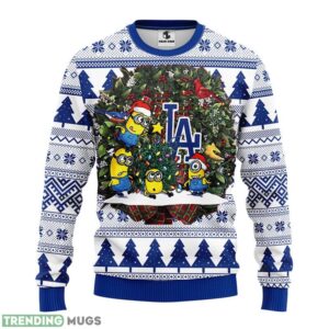 Los Angeles Dodgers Minion Ugly Christmas Sweater Special Christmas Gift Product Photo 1