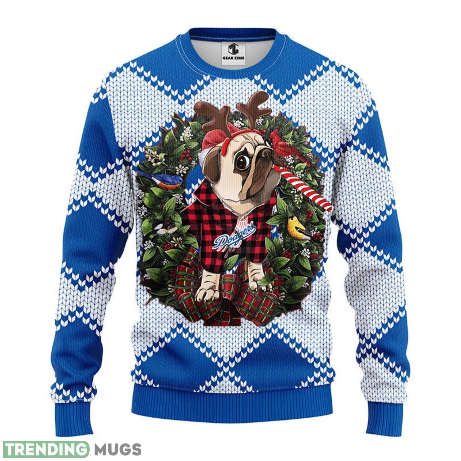 Los Angeles Dodgers Pub Dog Ugly Christmas Sweater Special Christmas Gift 3D Sweater Los Angeles Dodgers Pub Dog Ugly Christmas Sweater Special Christmas Gift 3D Sweater