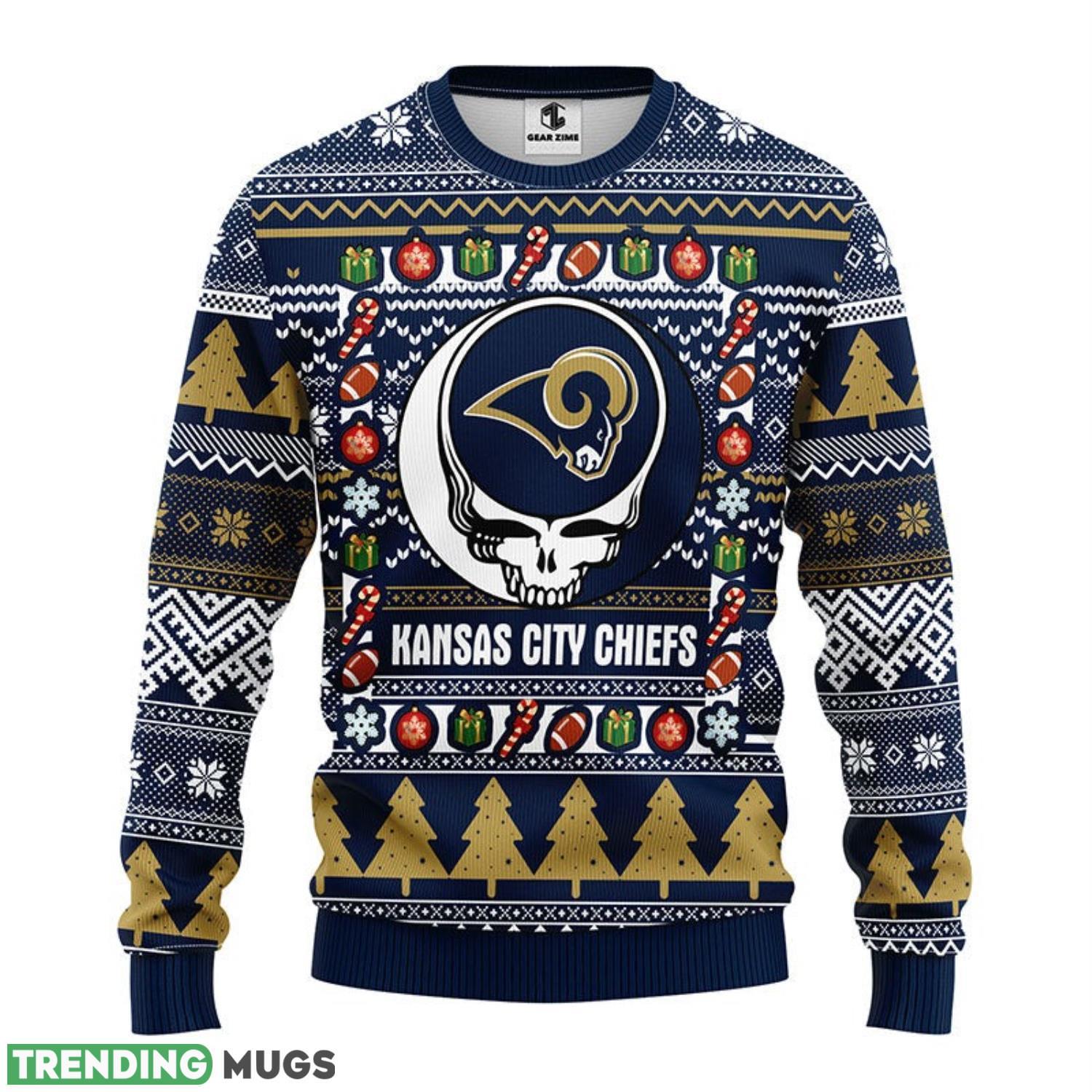 Los Angeles Rams Grateful Dead Ugly Christmas Sweater men women Christmas Gift 3D Sweater Los Angeles Rams Grateful Dead Ugly Christmas Sweater men women Christmas Gift 3D Sweater