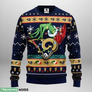 Los Angeles Rams Grinch Ugly Christmas Sweater Special Christmas Gift 3D Sweater