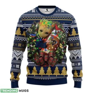 Los Angeles Rams Groot Hug Ugly Christmas Sweater Special Christmas Gift 3D Sweater