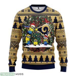 Los Angeles Rams Minion Ugly Christmas Sweater Special Christmas Gift 3D Sweater