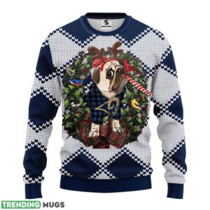 Los Angeles Rams Pub Dog Ugly Christmas Sweater Special Christmas Gift Product Photo 1