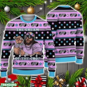 Macho Man Ugly Christmas Sweater Christmas Holiday Gift Product Photo 1