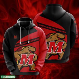 Maryland Terrapins 3D Hoodie For Fans New Trending All OVer Print - Maryland Terrapins 3D Hoodie For Fans New Trending All OVer Print