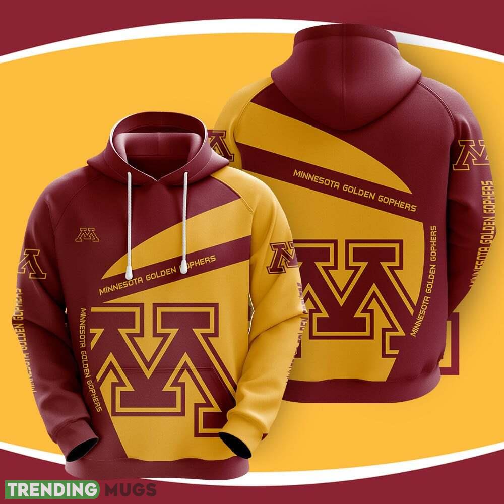 Minnesota Golden Gophers 3D Hoodie For Fans New Trending All OVer Print 3D All Over Print Minnesota Golden Gophers 3D Hoodie For Fans New Trending All OVer Print 3D All Over Print