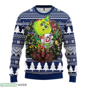 Minnesota Twins Grinch Hug Christmas Ugly Sweater 3D Christmas Sweater For Men Women Product Photo 1