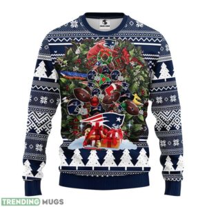 New England Patriots Tree Ugly Christmas Sweater men Women Christmas Sweater Gift Product Photo 1