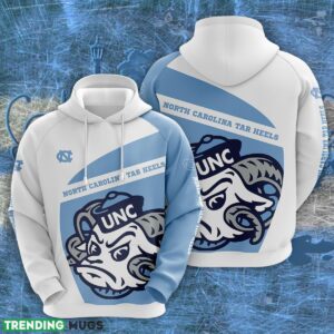 North Carolina Tar Heels 3D Hoodie For Fans New Trending All OVer Print - North Carolina Tar Heels 3D Hoodie For Fans New Trending All OVer Print