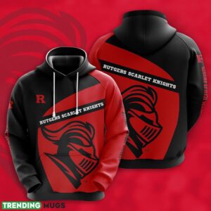 Rutgers Scarlet Knights 3D Hoodie For Fans New Trending All OVer Print - Rutgers Scarlet Knights 3D Hoodie For Fans New Trending All OVer Print