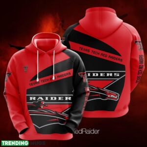 Texas Tech Red Raiders 3D Hoodie For Fans New Trending All OVer Print - Texas Tech Red Raiders 3D Hoodie For Fans New Trending All OVer Print