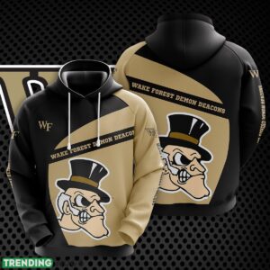 Wake Forest Demon Deacons 3D Hoodie For Fans New Trending All OVer Print - Wake Forest Demon Deacons 3D Hoodie For Fans New Trending All OVer Print