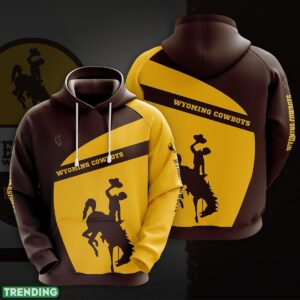 Wyoming Cowboys 3D Hoodie For Fans New Trending All OVer Print - Wyoming Cowboys 3D Hoodie For Fans New Trending All OVer Print