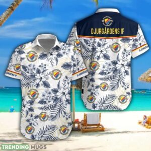Djurgardens IF Hawaiian Shirt Tropical Style Summer Gift For Men And Women Product Photo 1
