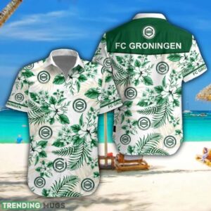 FC Groningen Hawaiian Shirt Tropical Style Summer Gift For Men And Women Product Photo 1